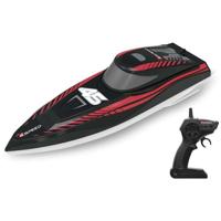 Radiografisch bestuurbare boot - 4 versnellingen - Nitro Wave - schaal 1/18 - 2,4 GHz - Oplaadbare batterij - 6 km/u - Geschikt voor kinderen vanaf 5 jaar