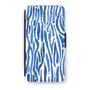 Blauwe nerven: iPhone 8 Plus Flip Hoesje