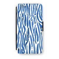 Blauwe nerven: iPhone 8 Plus Flip Hoesje