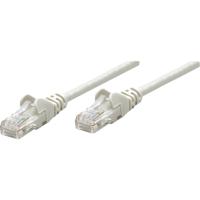 Intellinet 733243 RJ45 Netwerkkabel, patchkabel CAT 6 S/FTP 2.00 m Grijs Vergulde steekcontacten 1 stuk(s)