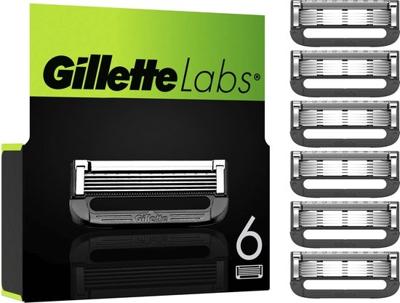 Gillette Gillette Labs Navulscheermesjes Exfoliating Bar en Heated Razor - 6ST