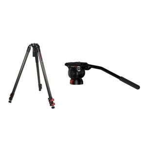 iFootage Gazelle Tripod TC7-Fastbowl with Komodo K5S Fluid Head Bundle