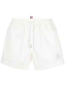 Thom Browne short à lien de resserrage - Blanc