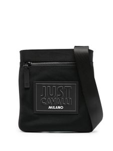 Just Cavalli sacoche à patch logo - Noir