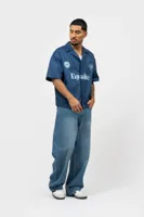 Equalité Ash Boxy Shirt Heren Donkerblauw - Maat L - Kleur: Donkerblauw | Soccerfanshop