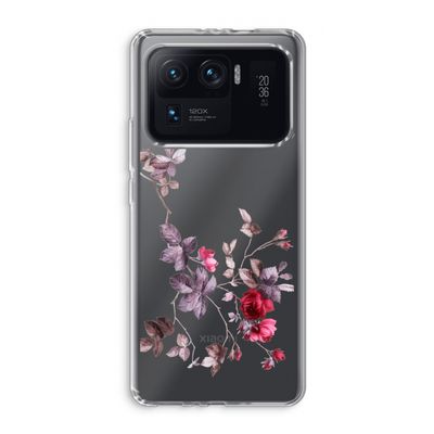 Mooie bloemen: Xiaomi Mi 11 Ultra Transparant Hoesje