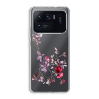 Mooie bloemen: Xiaomi Mi 11 Ultra Transparant Hoesje