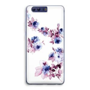 Waterverf bloemen: Honor 9 Transparant Hoesje