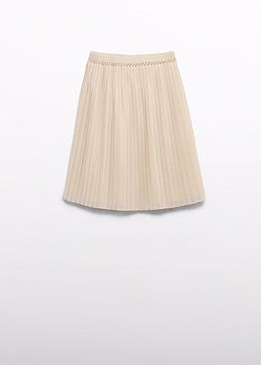 Abel & Lula winter midi rok meisjes - beige