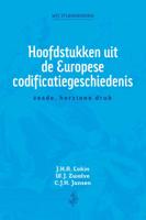Hoofdstukken uit de Europese codificatiegeschiedenis (Paperback)