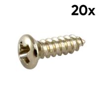 Allparts GS-0050-005 Slagplaat Schroeven Gibson Size (20 Stuks)