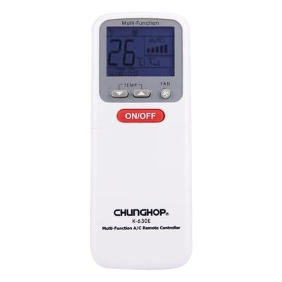 Chunghop universele afstandsbediening met LCD scherm voor airconditioners (Type K-630E)