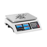 Telweegschaal - 30 kg / 0,5 g - 22,8 x 28 cm - batterij 80 uur - 3 LCD