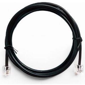 Gembird TC6P4CR-2M telefoonkabel Zwart
