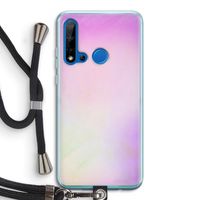 Flow mist pastel: Huawei P20 Lite (2019) Transparant Hoesje met koord Flow mist pastel: Huawei P20 Lite (2019) Transparant Hoesje met koord