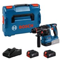 Bosch Professional GBH 18V-22 X Accu combihamer ONECHUCK SDS-Plus 2,0J 18V 4.0Ah in L-Boxx - 0611924101