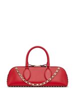 Valentino Garavani mini sac Rockstud E/W en cuir - Rouge - thumbnail