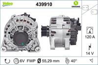 Dynamo / Alternator NEW ORIGINAL PART VALEO, Spanning (Volt)14V, u.a. für Ford, Volvo - thumbnail