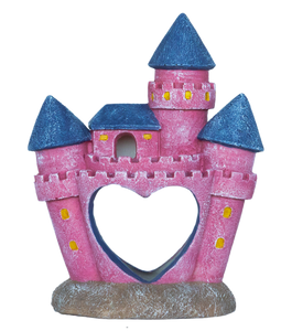 Superfish Deco Castle Princess - Magische Aquariumdecoratie, Eco-vriendelijk Handgeschilderd Hars