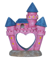 Superfish Deco Castle Princess - Magische Aquariumdecoratie, Eco-vriendelijk Handgeschilderd Hars