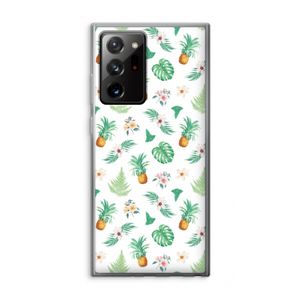 Ananas bladeren: Samsung Galaxy Note 20 Ultra / Note 20 Ultra 5G Transparant Hoesje