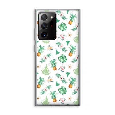 Ananas bladeren: Samsung Galaxy Note 20 Ultra / Note 20 Ultra 5G Transparant Hoesje