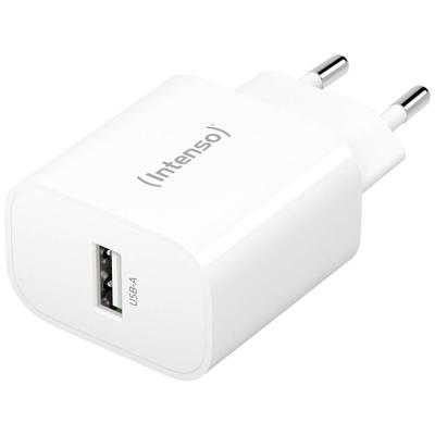 Intenso W5A USB-oplader 5 W 1x USB-A Wit Binnen