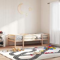 Kinderbedframe massief grenenhout 90x190 cm