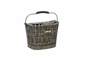 Newlooxs New looxs mand rattan lombok 19l grey 34x25x25cm