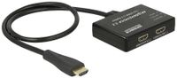 SpeaKa Professional SP-9443508 1 + 2 poorten HDMI-splitter Zwart - thumbnail