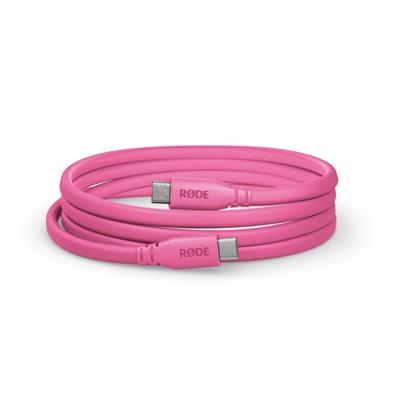 RODE SC17 1,5m USB-C naar USB-C kabel, roze