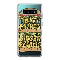 Big Macs Bigger Dreams: Samsung Galaxy S10 Plus Transparant Hoesje
