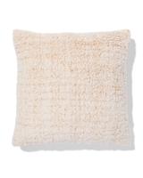 HEMA Kussenhoes 50x50cm teddy lichtbruin (nude)