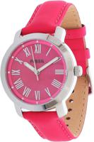 Horlogeband Fossil BQ1234 Leder Roze 18mm