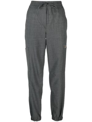 Semicouture pantalon fuselé à lien de resserrage - Gris