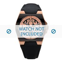 Breil horlogeband TW0532 Leder Zwart - thumbnail