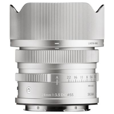 SIGMA 24mm f/3.5 DG Contemporary L-mount - Zilver