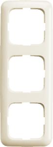 Busch-Jaeger 3-voudig afdekraam crèmewit 2513-212