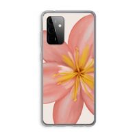 Pink Ellila Flower: Samsung Galaxy A72 Transparant Hoesje