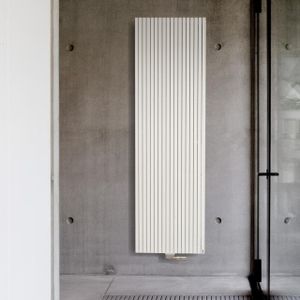 Vasco Carre Plus designradiator 2200x475mm 2002W aansluiting 1188 wit 112100475220011889016-0000