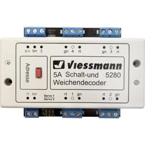 Viessmann Modelltechnik 5280 Viessmann Modellspielwaren Schakel- en wisseldecoder Module