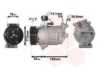 Compressor, airconditioning 3300K386 - thumbnail