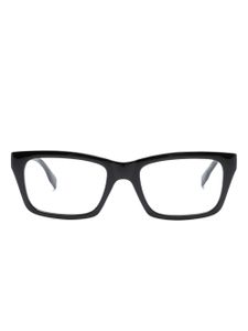 Karl Lagerfeld lunettes de vue rectangulaires à logo - Noir