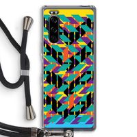 Skew Bee 1: Sony Xperia 5 Transparant Hoesje met koord