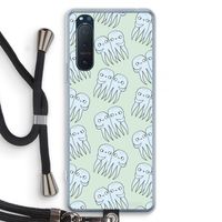 Octopussen: Sony Xperia 5 II Transparant Hoesje met koord