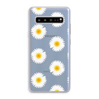 Margrietjes: Samsung Galaxy S10 5G Transparant Hoesje