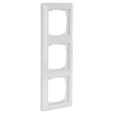 Gira System 55 Afdekraam | Inbouw | 3-voudig | Polarwit - 66.051.24