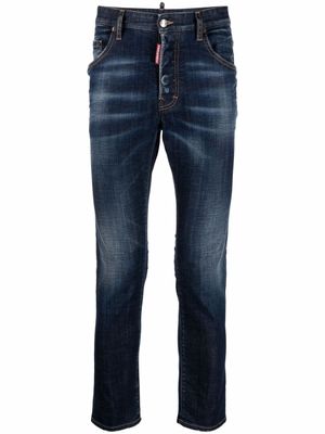 DSQUARED2 jean à coupe skinny - Bleu
