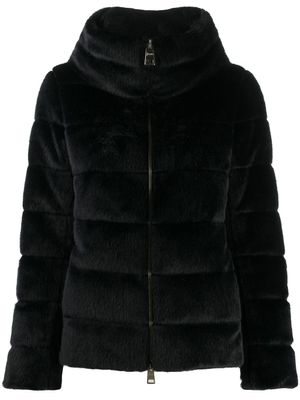 Herno doudoune à design texturé - Noir