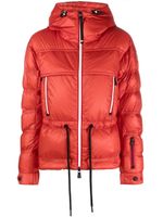 Moncler Grenoble veste à capuche - Rouge